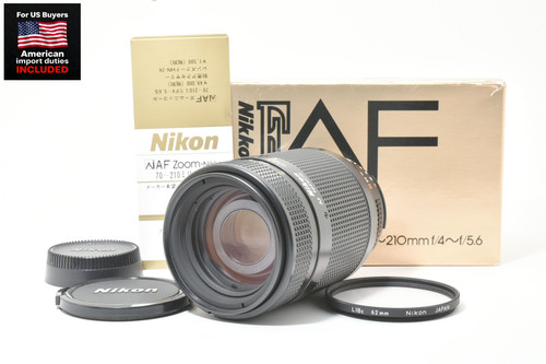 🎬 [MINT in BOX] Nikon AF NIKKOR 70-210mm f4-5.6 Camera Zoom Lens From JAPAN