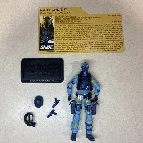 Gi Joe 25th Anniversary Shockblast (shockwave) Loose