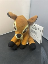 Bambi Disney Store Mini Bean Bag Plush New With Tags 8" Beanie Stuffed NWT Bambi Disney Store Mini Bean Bag Plush New With Tags 8" Beanie Stuffed NWT - Image 1