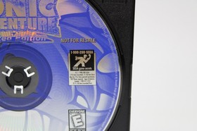 Refurbished Sega Dreamcast Sonic Adventure Limited Edition Rare HTF Disc Only