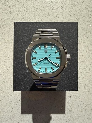 NIB Pagani Design 1728 40mm Luxury Tonneau Style Sapphire Crystal 10ATM
