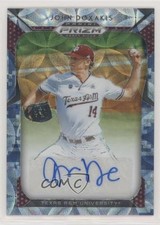 2019 Panini Prizm Draft Picks Auto Camo Prizm 13/25 John Doxakis #66 Auto 0j2z