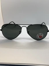 RAY-BAN RB 3025 AVIATOR LARGE METAL W3361 58-14 135 3P sunglasses Black