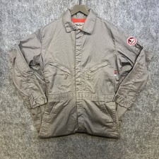 Walls Flame Resistant Workwear Coveralls Medium LS Gray HRC 2 ATPV 8.2 2112