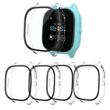 Snyeest 4-Pack Case Compatible for Gizmo Watch 3, Clear Clear Clear Clear