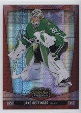2024-25 O-Pee-Chee Platinum Red Prism 173/199 Jake Oettinger #191 08a0
