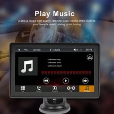7in Wireless Carplay Car Monitor Bluetooth MP5 Player Support Android Mirroring