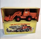 Matchbox-Lesney HATRA TRACTOR SHOVEL K-3 King Size With Original Box Great Shape