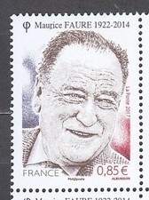 France - Courrier 2017 Yvert 5134 ** Mnh Maurice Faure