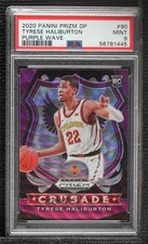 2020 Prizm Draft Picks Crusade Purple Wave Tyrese Haliburton #90 PSA 9 MINT 0qr0