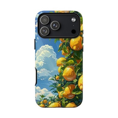 Phone Ink - iPhone | Galaxy | Pixel Case - Yellow Lemon Tree Blue Sky