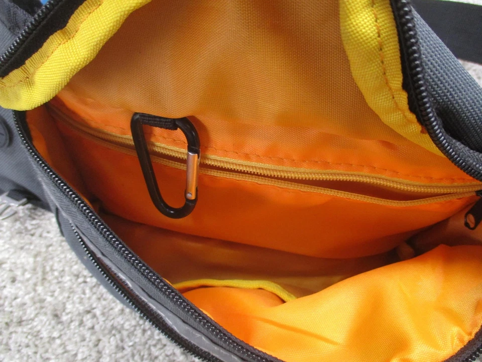 MalsiPree Perro Caminar Cintura Paquete Golosinas Bolsa Cinturón Bolso con Cuenco Reflectante Gris Foto 2 de 4