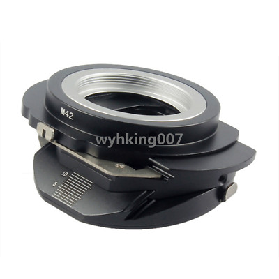 Tilt and Shift M42 mount Lens to Sony E mount NEX 3 5 6 7 A7 A7R A9 A7S adapter