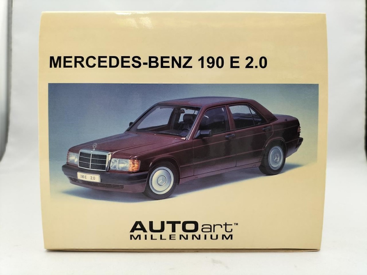 1/18 scale MERCEDES-BENZ 190 E 2.0 BAROLO RED AUTOart