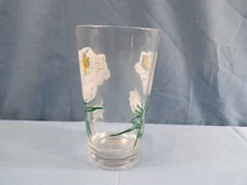 Boscul Peanut Butter Glass White Canterbury Bell - White Name At Bottom #81