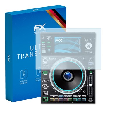 atFoliX 3x Displayschutzfolie für Denon DJ SC5000 Schutzfolie klar Folie