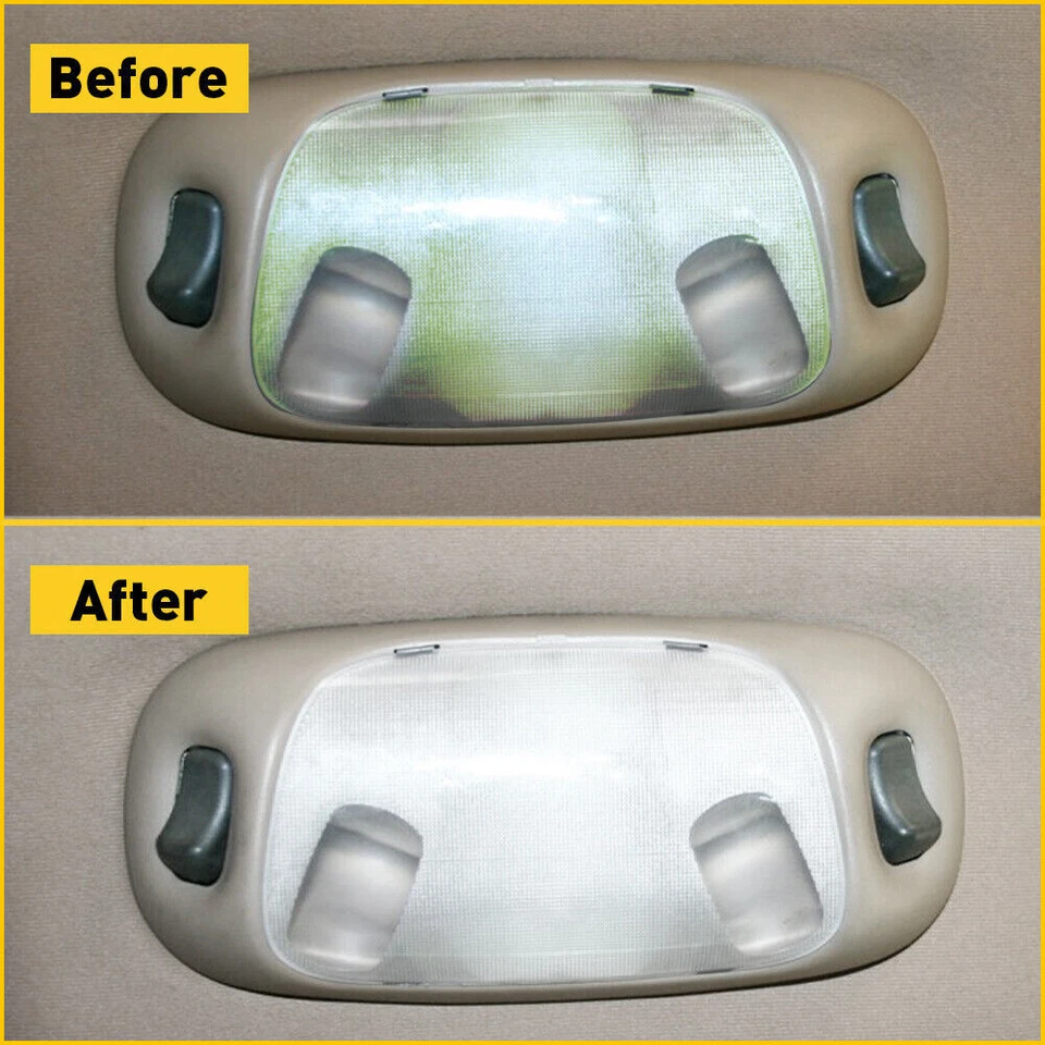 Tampa de luz cúpula superior interna transparente para Ford F-150 F-250 1995-2004 - Imagem 4 de 4