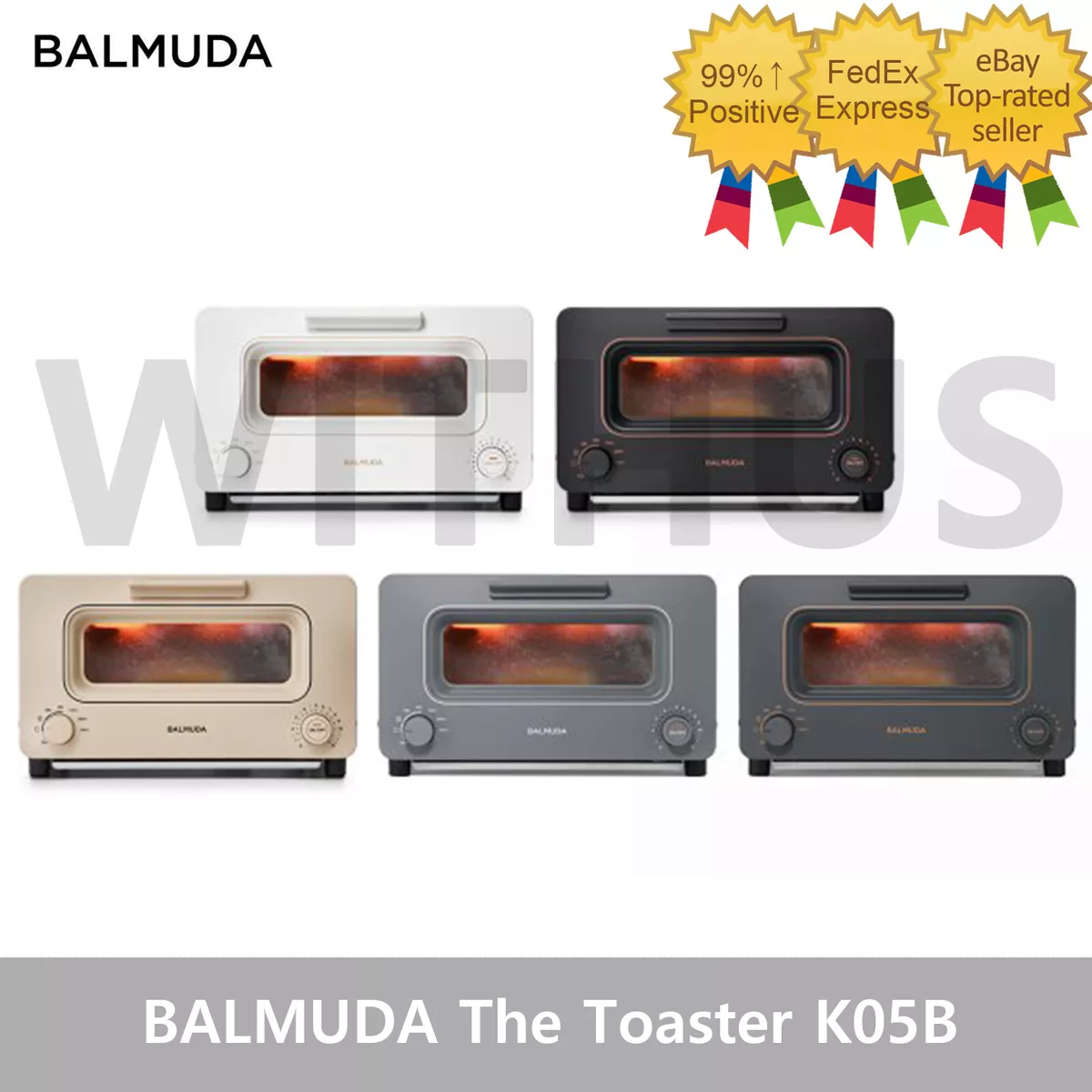 2021 New Color BALMUDA Steam The Toaster K05B Mini Oven Fedex AC