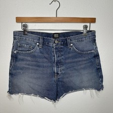 Urban Outfitters BDG Boyfriend Low Rise Denim Shorts Women's 28" Cut Off