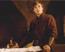 ACTOR WILLIAM MOSELEY SIGNED THE CHRONICLES OF NARNIA 8X10 PHOTO W/COA ROYALS