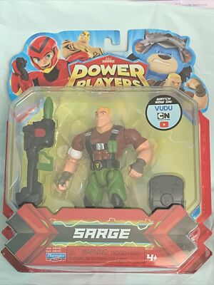 NEW SEALED Playmates Toys ZAG Heroez Power Players SARGE Action Figure Series 1