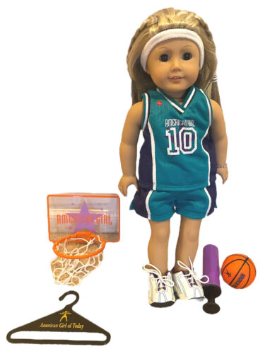 American girl of today basketball uniform with accessories - retired - 第 1/3 張圖片