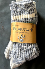 NEW 4-Pairs Bearpaw Boot Socks Womens Shoe Size 5-10 Multi-Color  Stripes