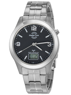 MASTER TIME Herren-Funkuhr Expert Titan MTGT-10349-22M
