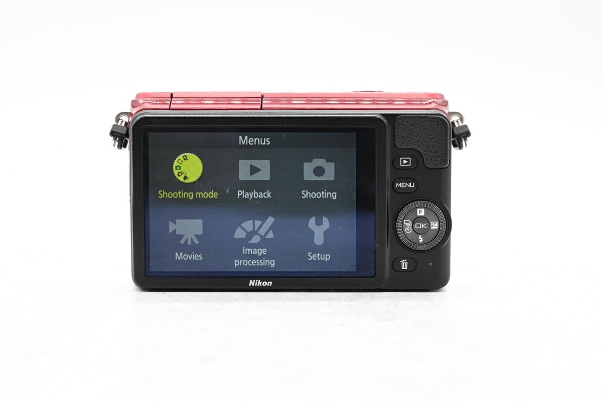 Nikon 1 S1 10.1 MP HD Digital Camera (Red) Body only | eBay