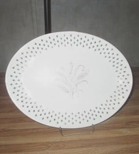 Platter vintage Wheat pattern for your lovely vintage table setting