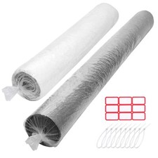 Jumbo Plastic Rug Storage Bag - 2 Pcs for 9x12 6x9 Feet Carpets