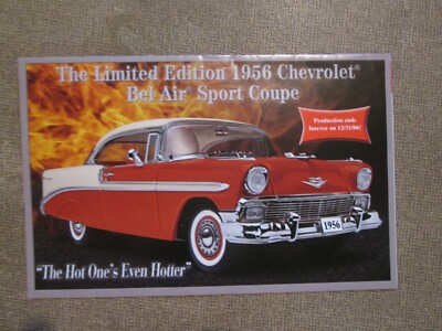 Danbury Mint Brochure 1956 Chevy Bel Air Sport Coupe LE