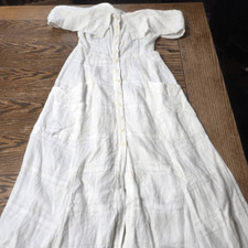 Reformation Marianna dress In Cream Sz 4