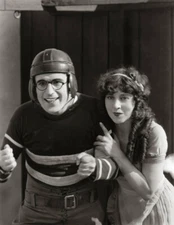 Actor Harold Lloyd and Jobyna Ralston, The Freshman 1925 6x4" Photo