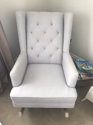 Modern Tufted Wingback Rocker Armchairs Gumtree Australia
