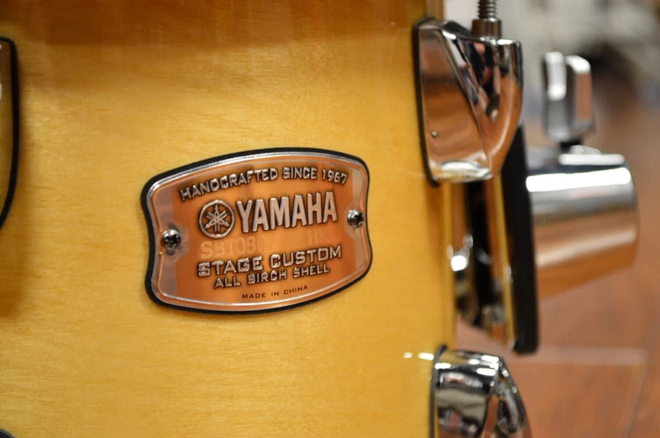 Yamaha Stage Custom 8x7 Rack Tom Madera Natural Foto 3 de 3