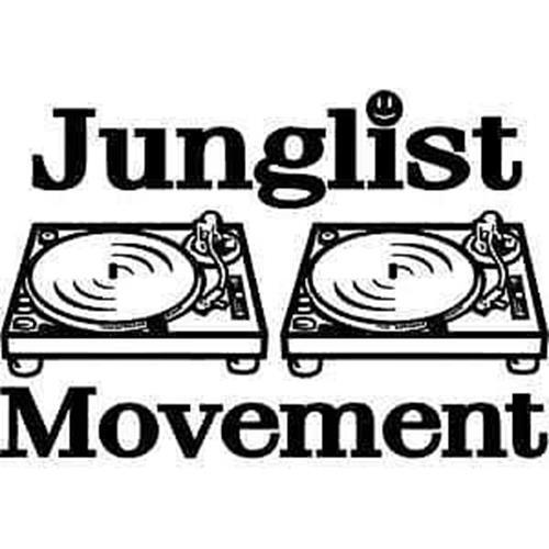 Junglist Movement Decal Sticker Window VINYL DECAL STICKER Car Laptop