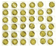 Khaki 36 pcs Genuine Swarovski  Crystal 5040 Briolette Beads 8 mm -
