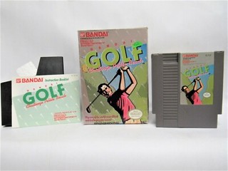 GOLF CHALLENGE PEBBLE BEACH NES Nintendo CIB