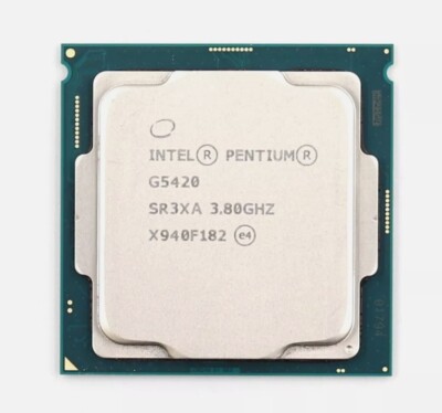9Th Gen Intel Pentium Gold G5420 LGA 1151 CPU Processor Dual Core 3.8GHz Desktop
