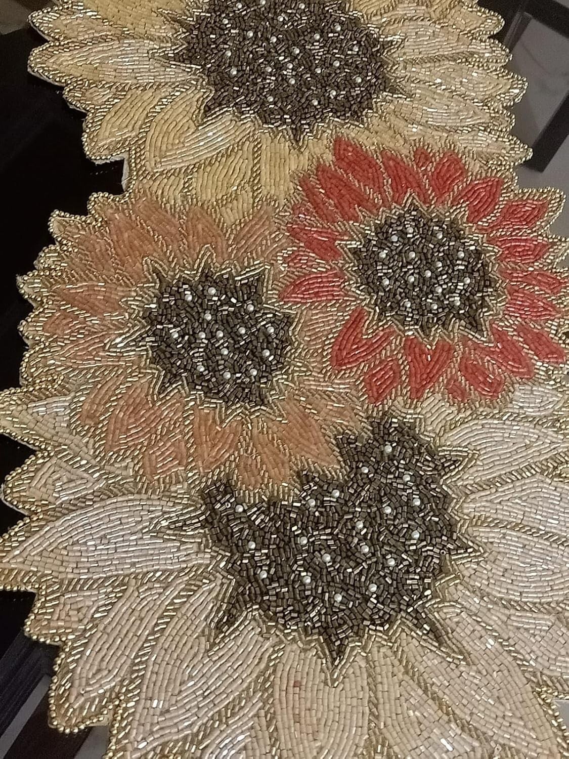 Handcrafted Beaded Table Runner for Center and Dinning Table | eBay