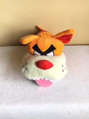 orange dog stuffed animal