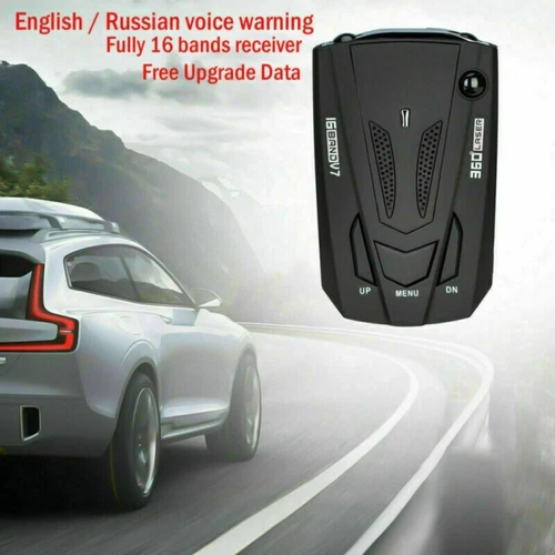 Geschwindigkeit  Auto Radar Detector Radarwarner GPS Voice Alert 12V V7 360° DHL - Bild 10 von 12