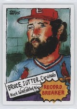 2022 Topps Spotlight 70 II By Record Breaker Andy Friedman Bruce Sutter HOF zr9