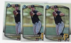 2025 Bowman Chrome Draft #BDC-102 Konnor Griffin Refractor 3 Card Lot