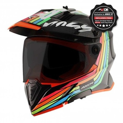 Axor Adventure Helm - X-Cross ADVENTURE (Schwarz/Grau glänzend)