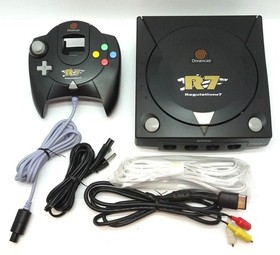 Used Dreamcast Regulation 7 Dreamcast R7 Console Hkt 3000 Black Retro EzL82