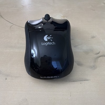 Logitech M705 Wireless Laser Mouse Black w/ Nano USB Receiver Scroll Wheel