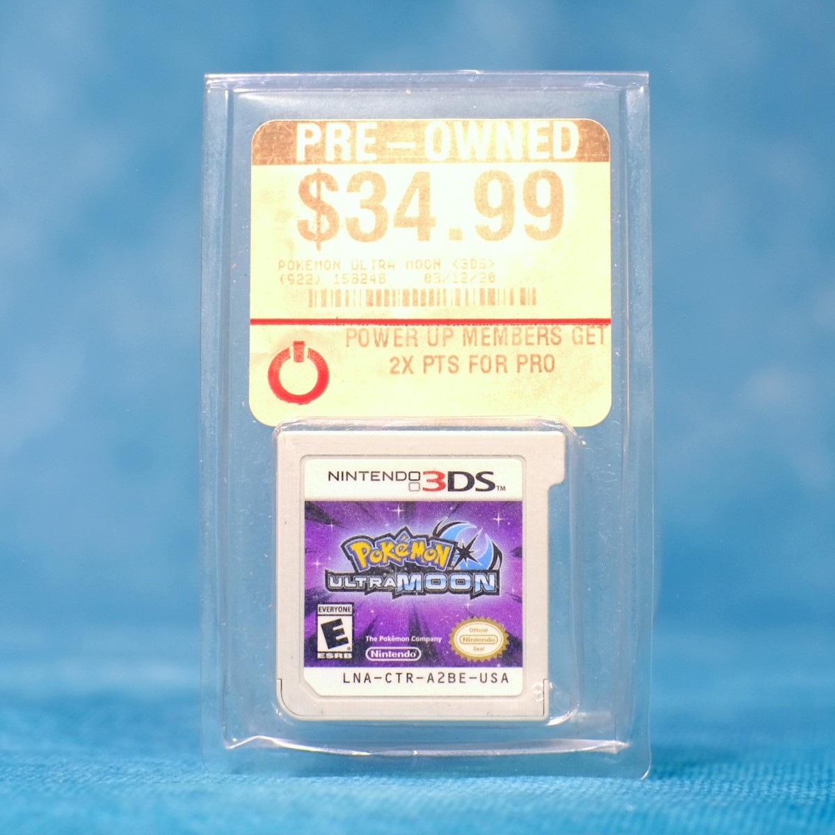 Pokemon Ultra Moon (3DS) - Pre-Owned, Cartridge Only (U.S. Version
