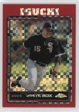 2005 Topps Chrome Update & Highlights Red X-Fractor 59/65 Tadahito Iguchi n8a